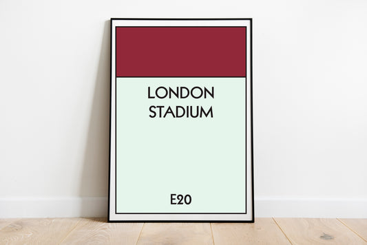 London Stadium Print